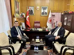 Giresun Belediye Başkanı Ankara'da Vekillerle Buluştu
