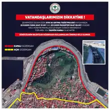 Şehir Merkezinde Yol Kapanışı: 3 Gün Trafik Aksaklığı