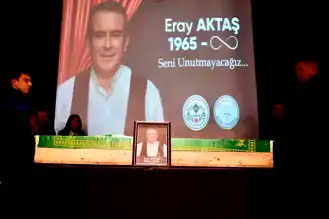 Tiyatrocu Eray Aktaş Veda Edildi
