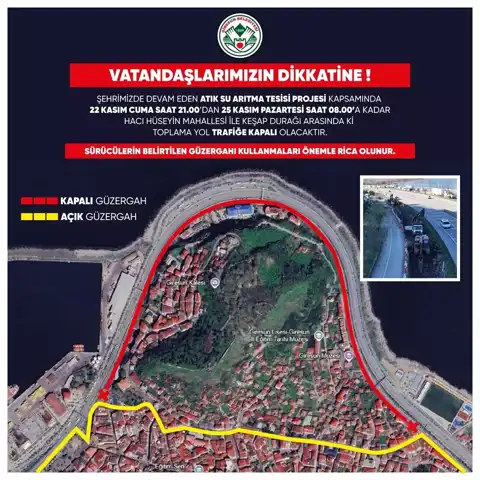 Şehir Merkezinde Yol Kapanışı: 3 Gün Trafik Aksaklığı
