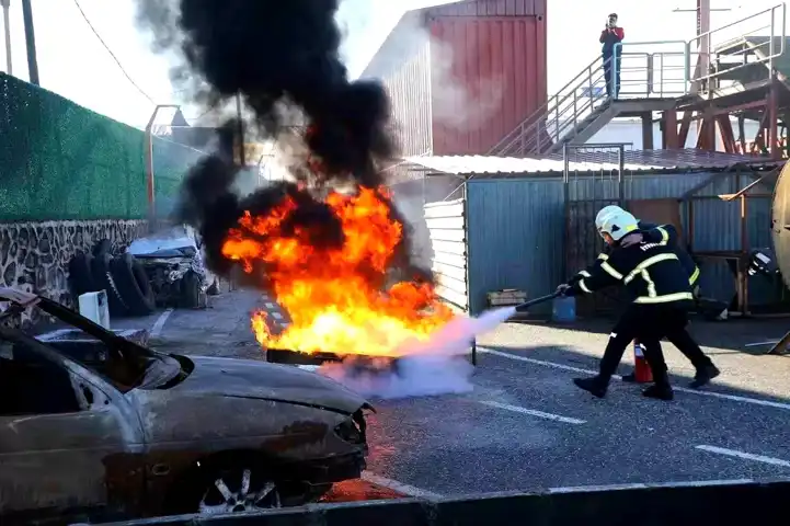 Ordu'da 86 İtfaiyeci Adayı Eğitim Aldı